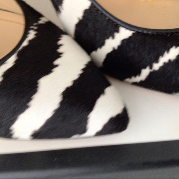 Gucci Zebra Print Calf Hair Pumps, Pointed Toe. | Size EU 35 / US 5. - Picture 6 of 6